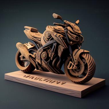 3D модель Ямаха ФЗ 400 (STL)